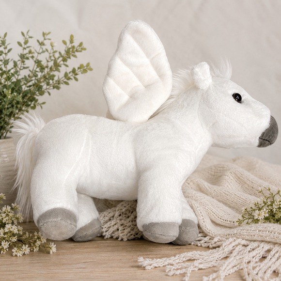 BMW Other - BMW Pegasus Peggy Plush White Grey Horse Wings 80 45 5 A7E 4B6 New With Tags